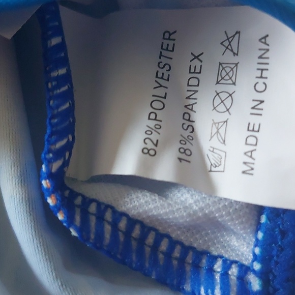 Aonihua One Piece Swimsuit, Long Sleeve Rash Guard Bathing Suit for Girls XS - Picture 7 of 7